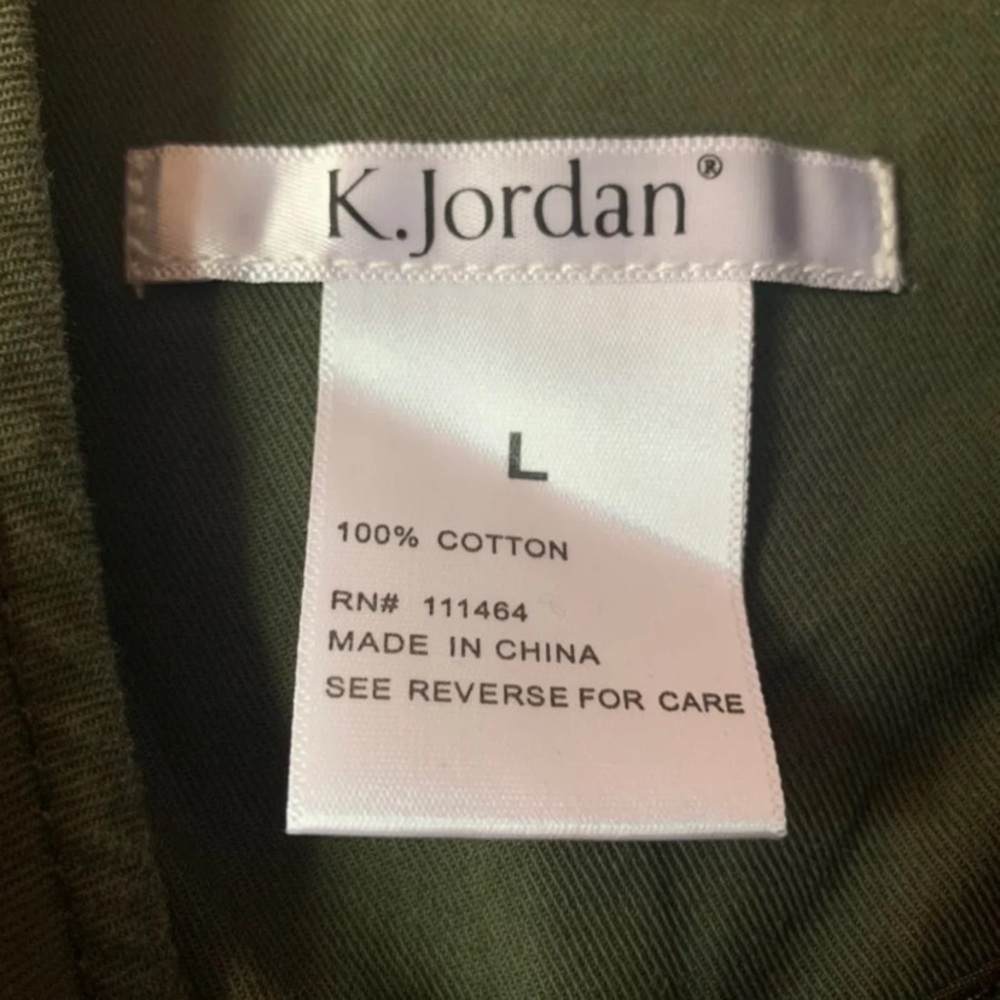 army green military jacket - Picture 5 of 5